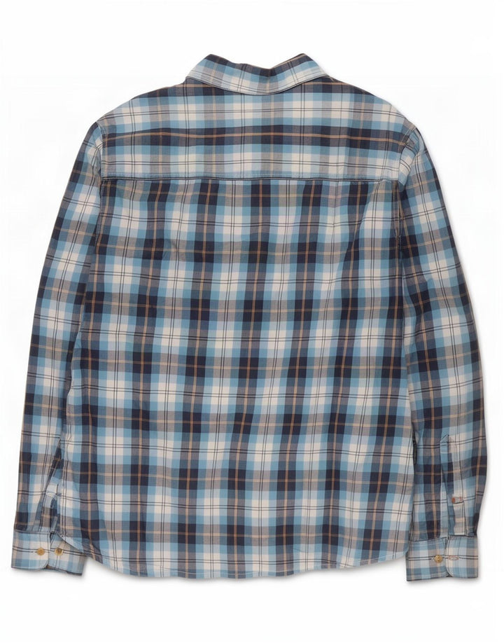 Ανδρικό πουκάμισο Jack & Jones XL Μπλε βαμβακερό