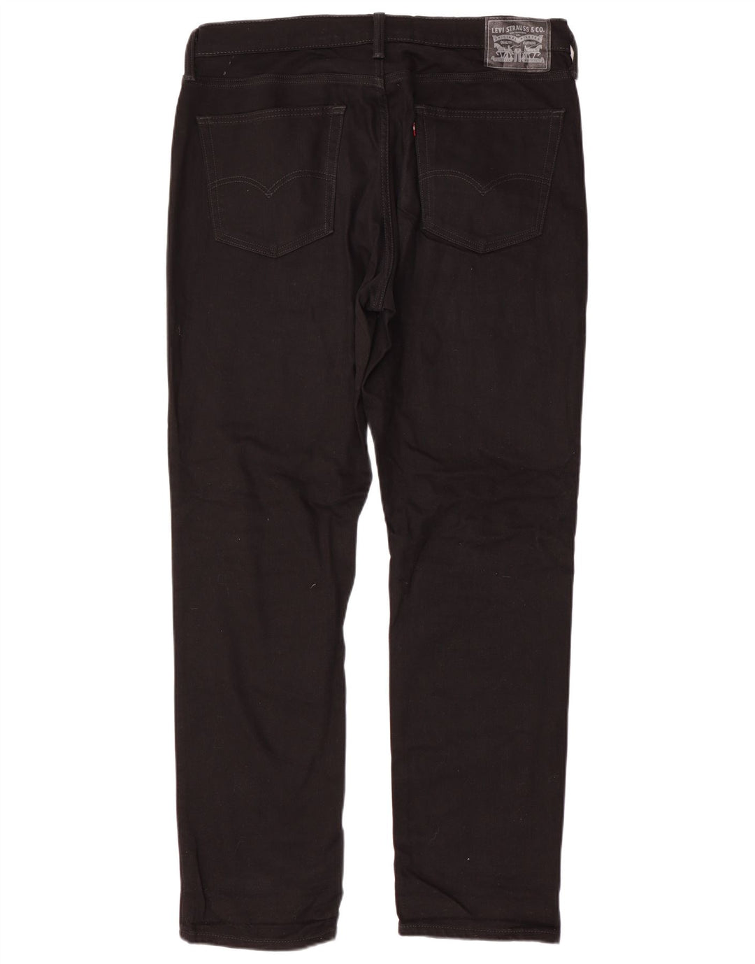 Ανδρικό τζιν LEVI'S ίσιο W36 L34 Μαύρο βαμβακερό