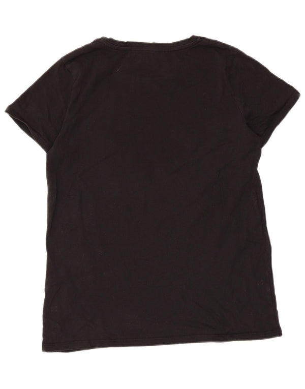 French Connection Γυναικείο T-Shirt Top 10 Small Black βαμβακερό