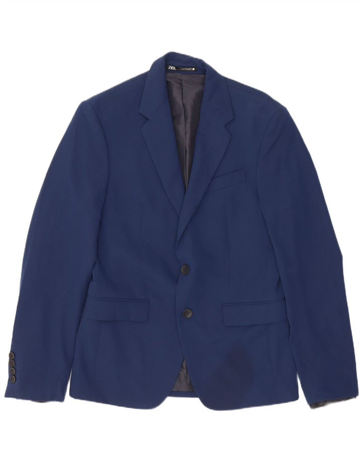 Zara Ανδρικό σακάκι μπλέιζερ με 2 κουμπιά EU 44 XS Navy Blue