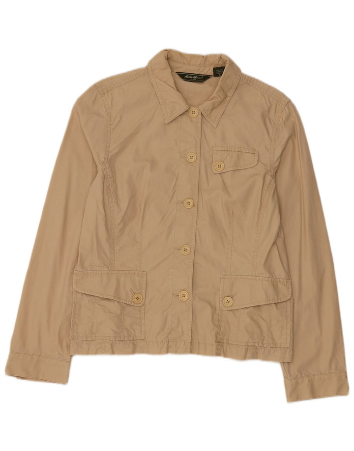 Eddie Bauer Γυναικείο Utility Jacket US 12 Large Beige Βαμβακερό