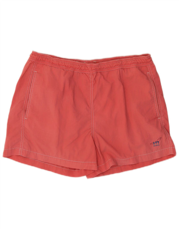 Ανδρικό σορτς κολύμβησης Henry Cottons μεγάλο κόκκινο πολυαμίδιο