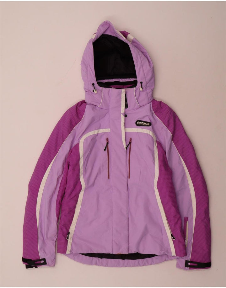 Colmar Γυναικείο μπουφάν σκι με κουκούλα EU 44 Medium Purple Colourblock