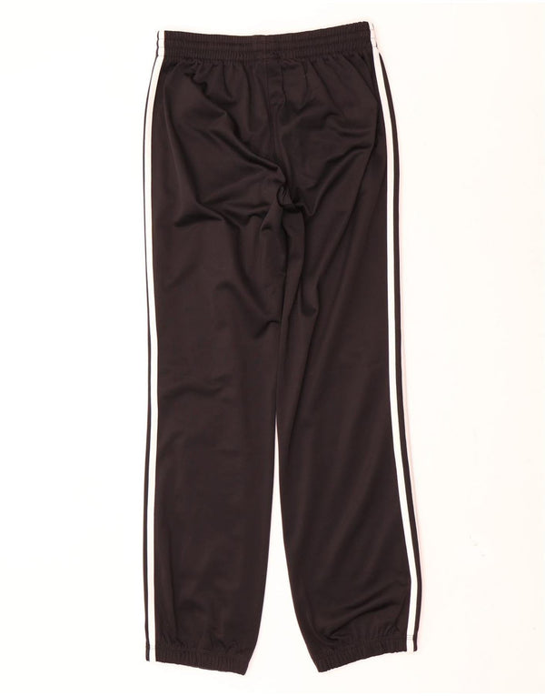 Adidas Boys Tracksuit Trousers Joggers 13-14 Years Black Polyester