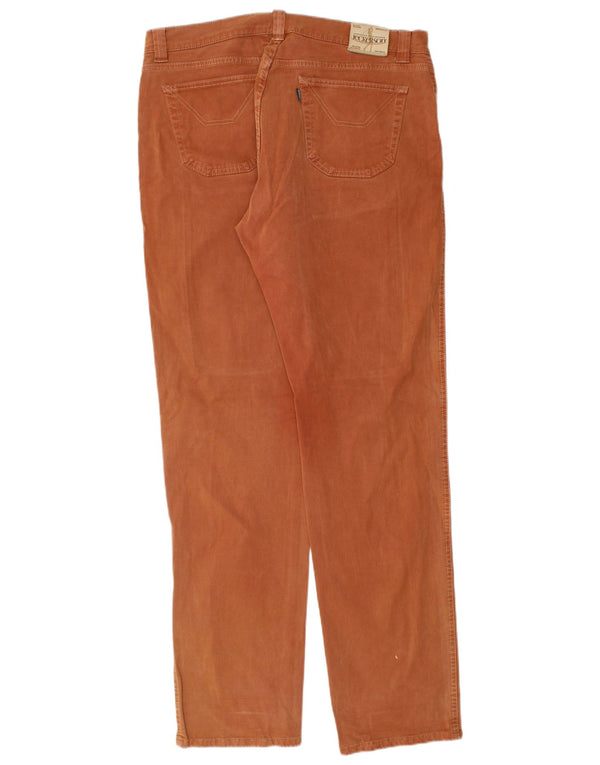 JECKERSON Ανδρικό ίσιο casual παντελόνι W40 L35 Καφέ βαμβακερό