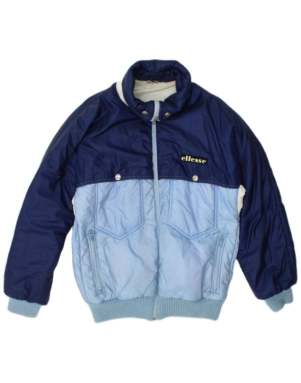 Ellesse Γυναικείο μπουφάν με επένδυση IT 44 Medium Blue Colourblock