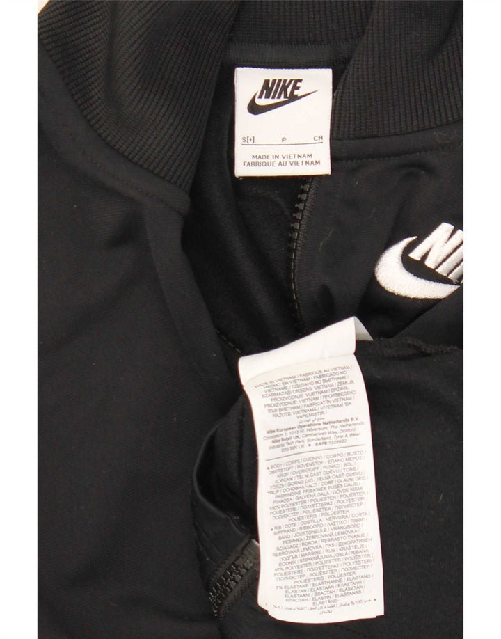 Γυναικεία φόρμα Nike Crop Top Jacket UK 10 Small Black Polyester