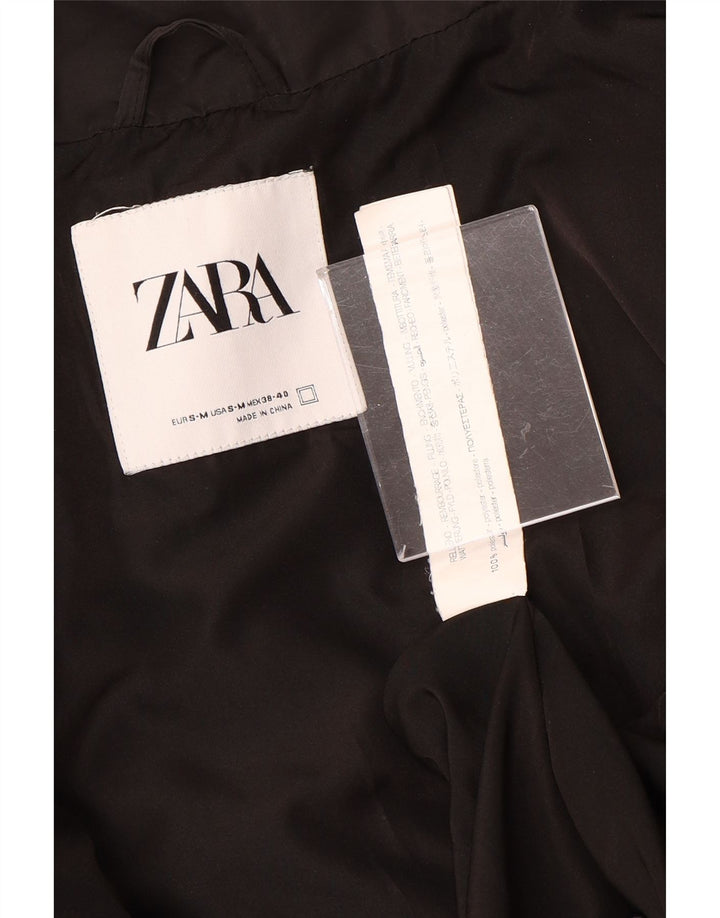 Ανδρικό μπουφάν ZARA Loose Fit padded UK 36 Small Black Polyester