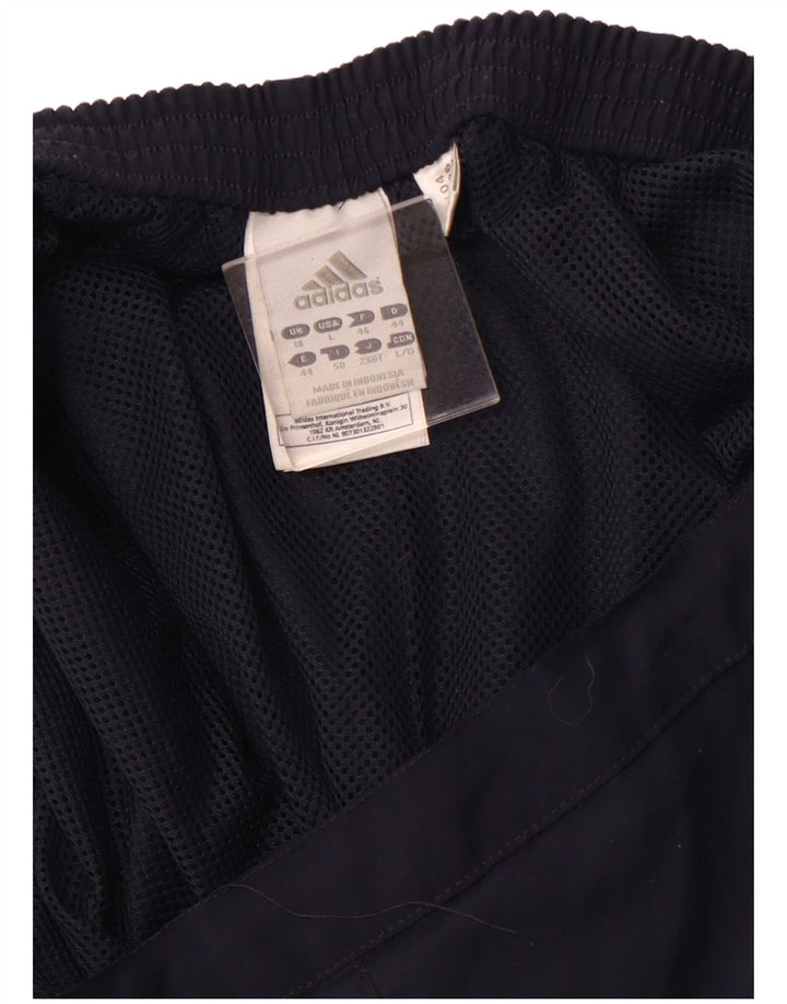 Γυναικεία αθλητική φόρμα ADIDAS Παντελόνι Joggers UK 18 XL Navy Blue Polyester