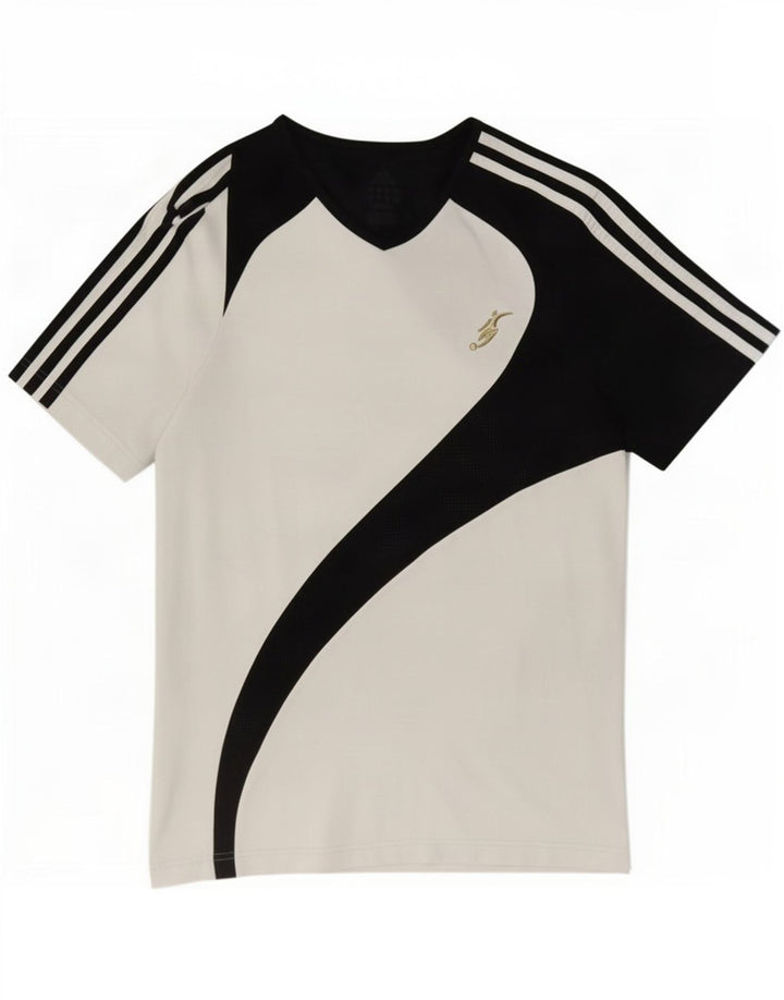 Ανδρικό T-Shirt Adidas Top Small White Colourblock