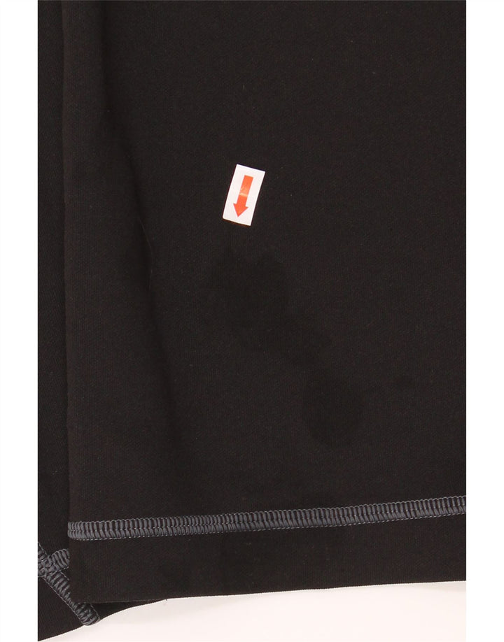 PUMA Mens Top Long Sleeve Large Black Cotton