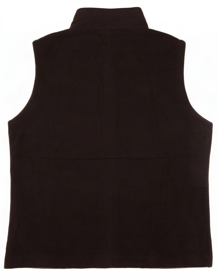 Trigema Γυναικείο Fleece Gilet UK 14 Medium Black Polyester