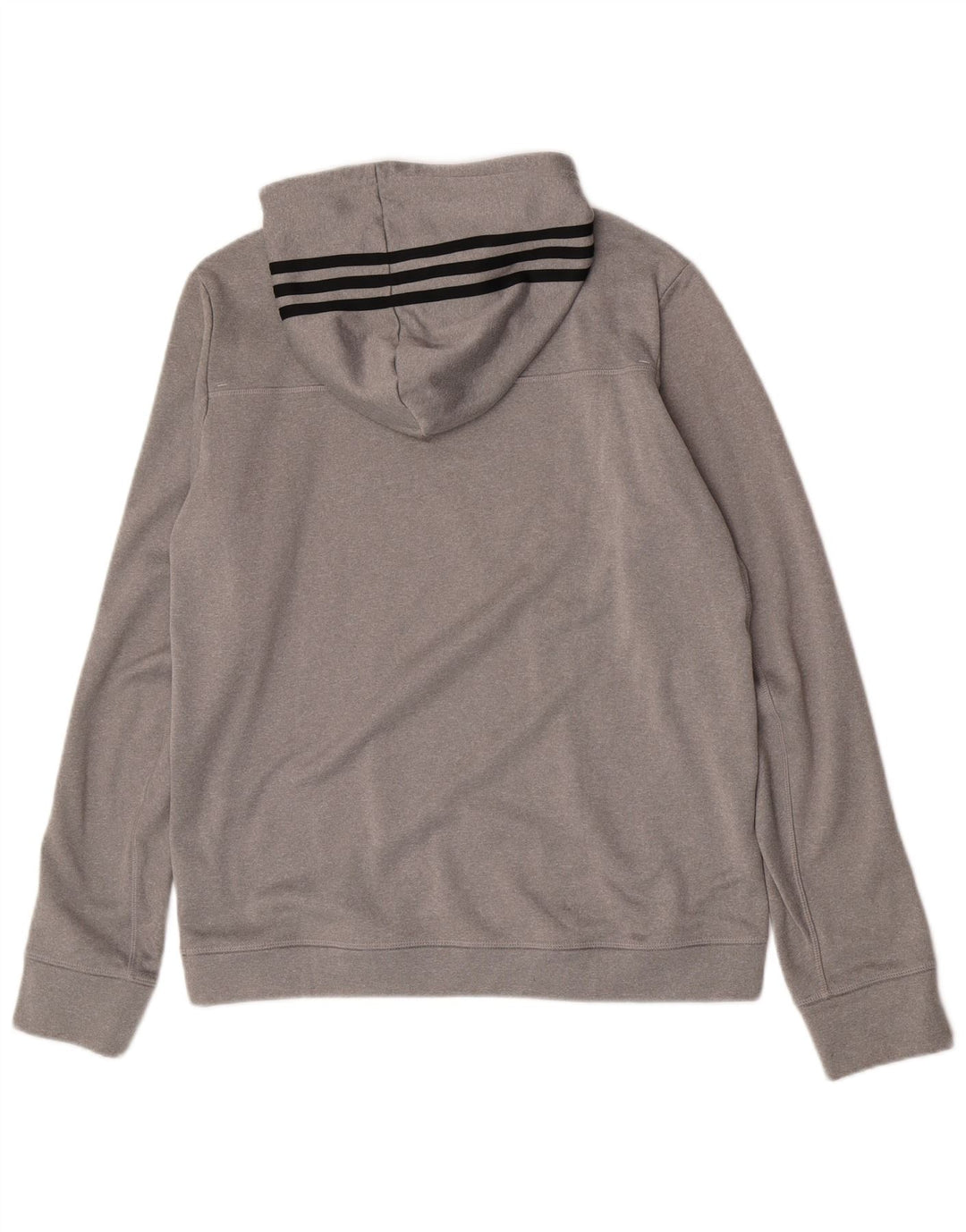 Adidas Ανδρικό Hoodie Jumper Πολυεστέρας με μεγάλο γκρι φλιτζάνι