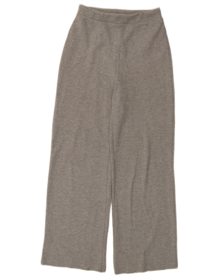 Zara Γυναικεία αθλητική φόρμα παντελόνι UK 8 Small Grey Flecked Polyester