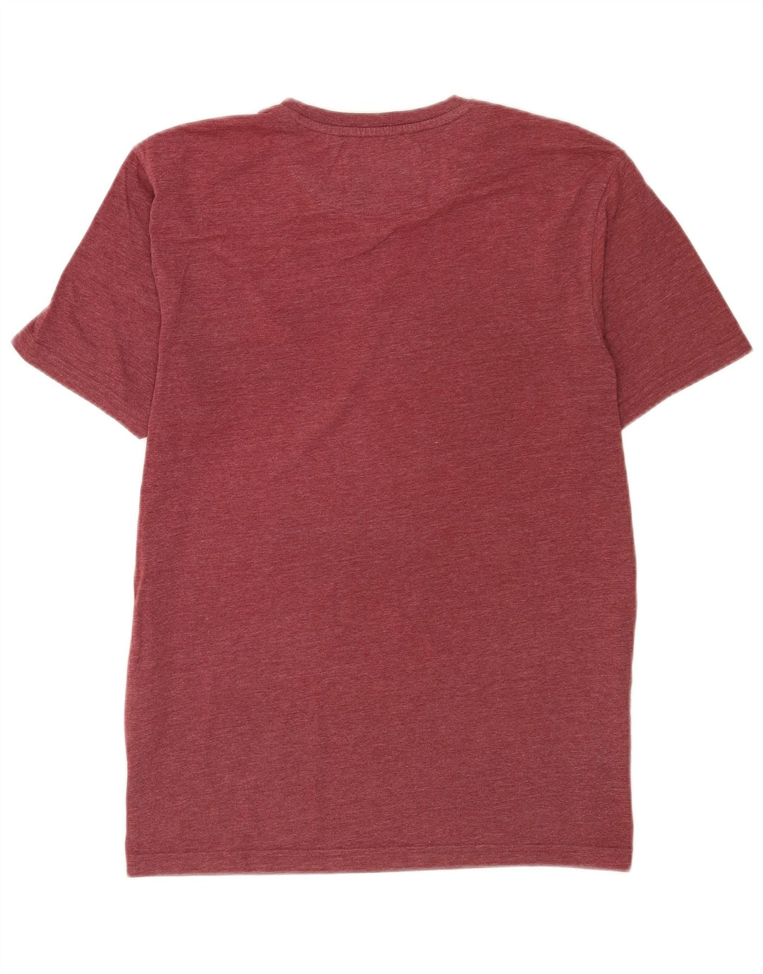 Ανδρικό T-Shirt Lyle & Scott Top μεγάλο μπορντό πολυεστέρα
