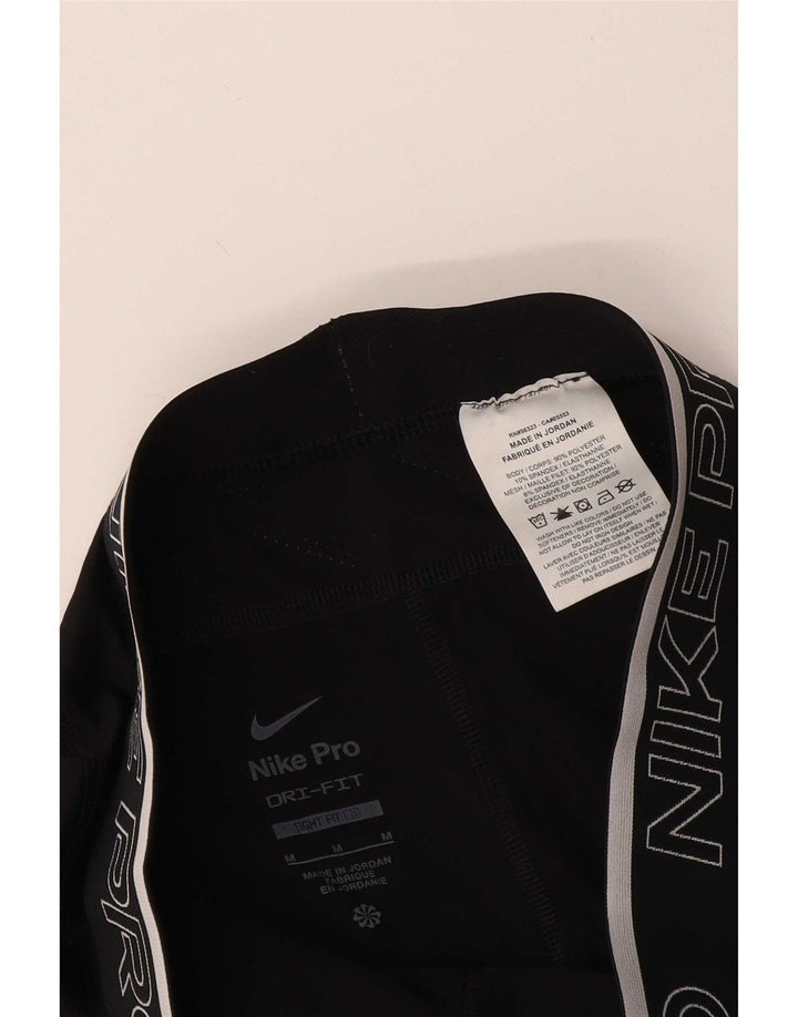 Γραφικό κολάν Κάπρι Nike Ανδρικό Dri Fit Μεσαίο μαύρο πολυεστέρα