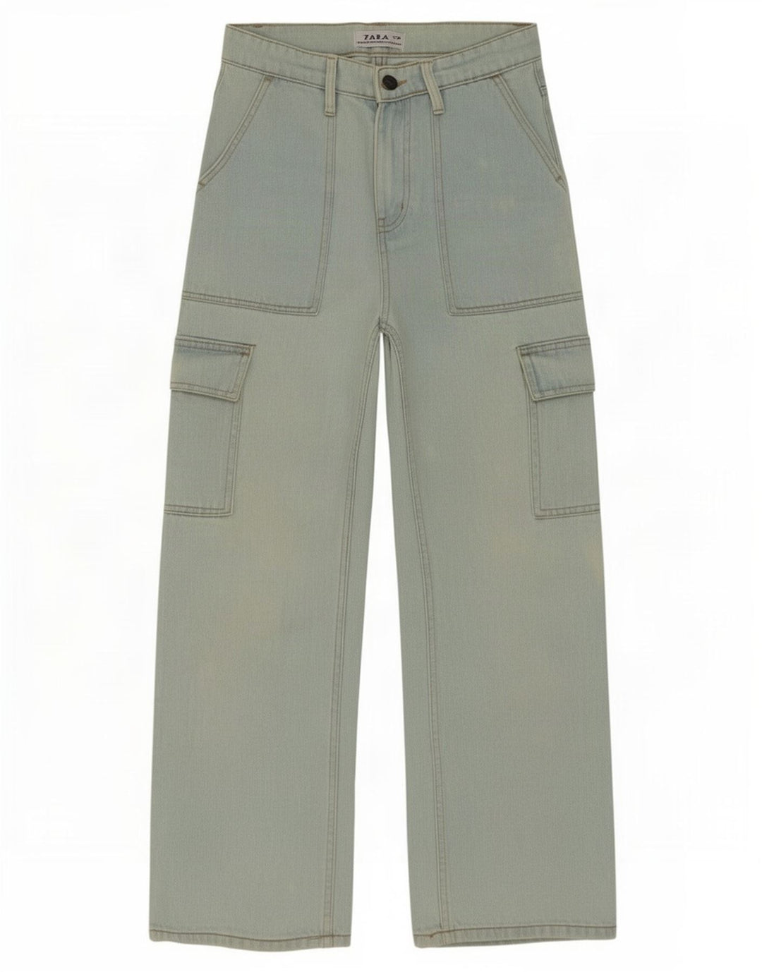 Zara Ανδρικό Cargo Loose Jeans W28 L27 Μπλε