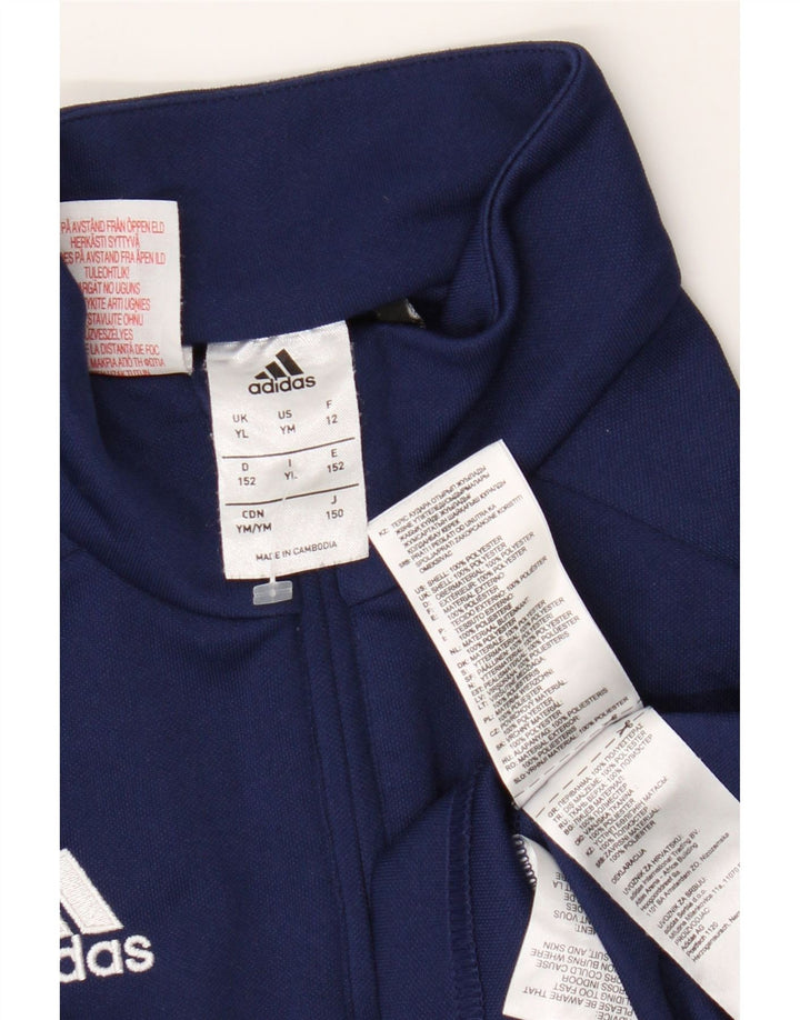 Adidas Boys Climalite φόρμα αθλητικής φόρμας 11-12 ετών Large Navy Blue