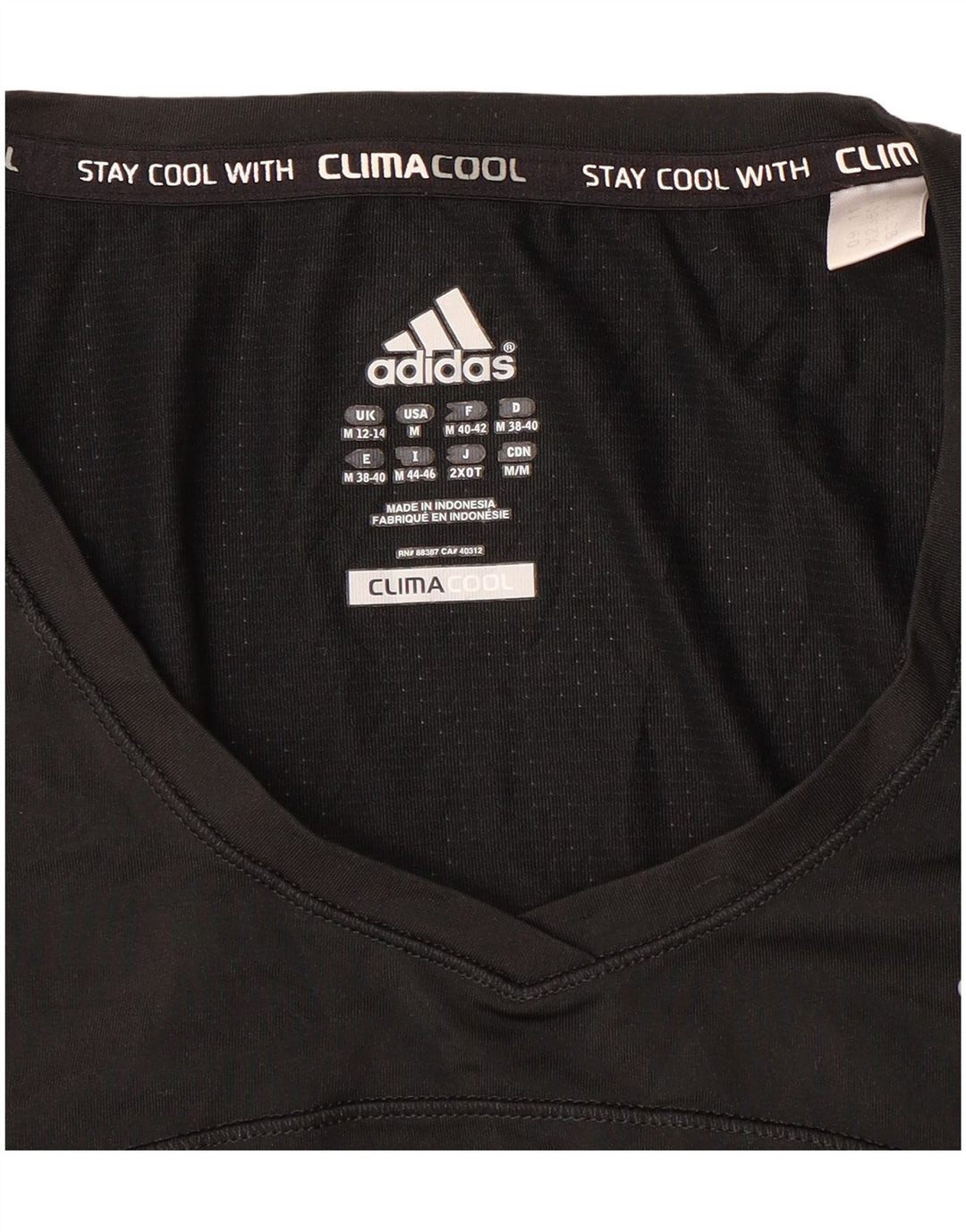 Adidas Γυναικείο γιλέκο Climacool Top UK 12/14 Medium Black