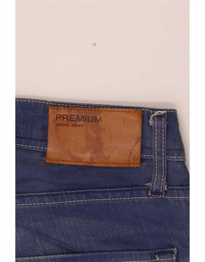 Jack & Jones Ανδρικό τζιν ίσιο W32 L36 Μπλε
