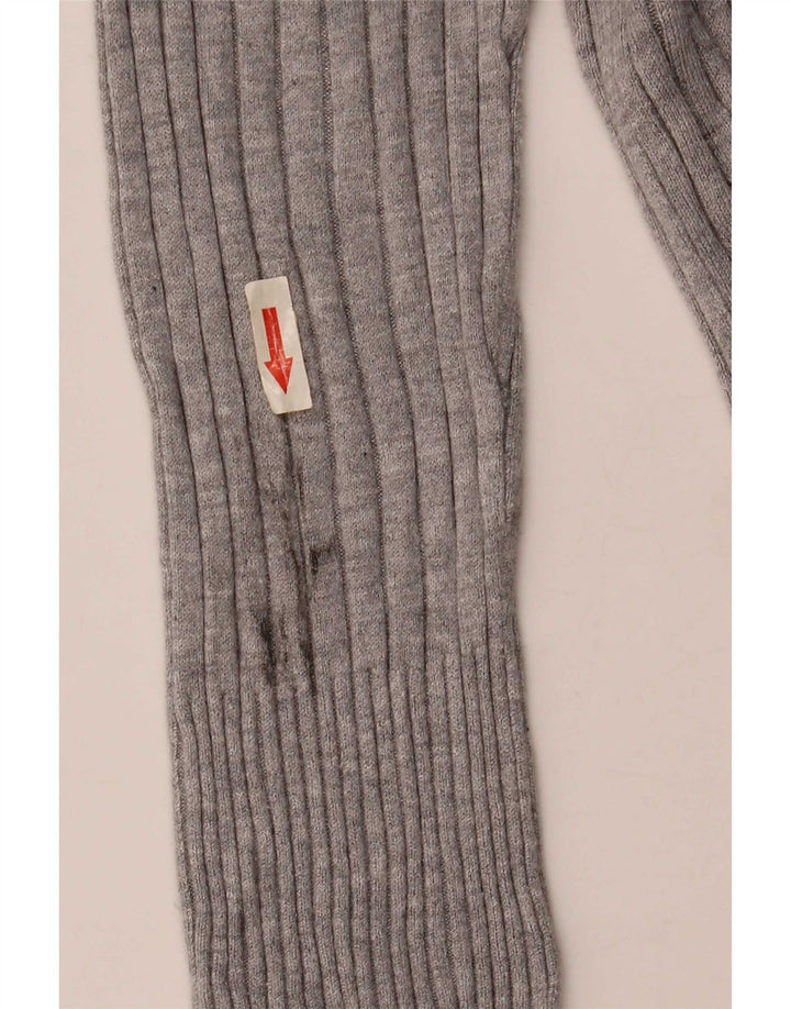 Marks & Spencer Γυναικείο Longline ανοιχτό πουλόβερ ζακέτα UK 14 Medium Grey