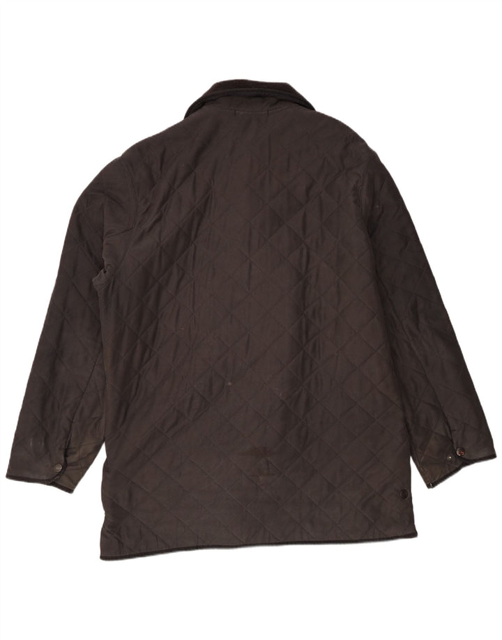 Ανδρικό καπιτονέ μπουφάν Barbour UK 42 XL καφέ πολυεστέρας