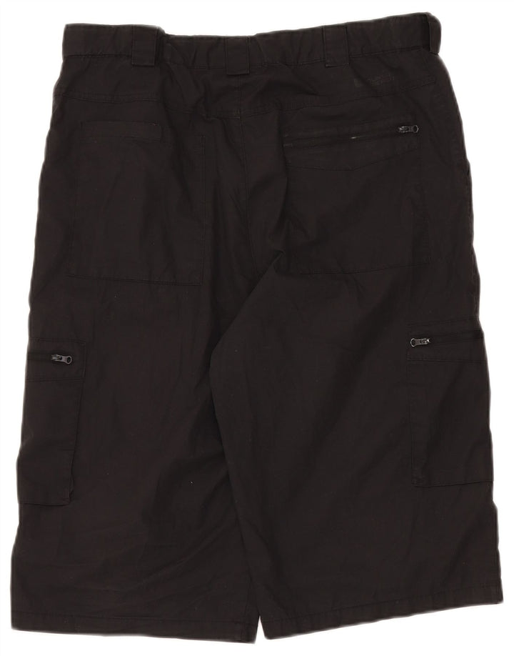 Ανδρικό σορτς Cargo Mountain Warehouse W34 Large Black Polyester