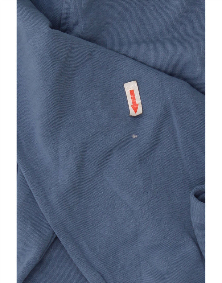 Marks & Spencer Γυναικεία Φούτερ Jumper UK 14 Medium Blue Cotton