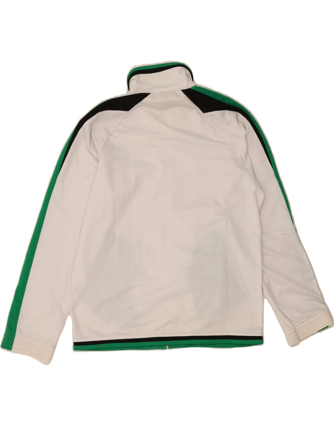 ERREA Mens Tracksuit Top Jacket Small Off White Colourblock Polyester Vintage Errea and Second-Hand Errea from Messina Hembry 