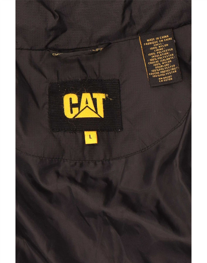 Caterpillar Ανδρικό Gilet UK 40 Large Black Nylon