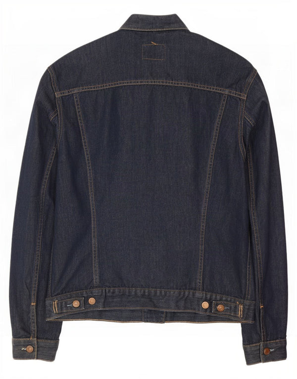 Levi's Mens Denim Jacket UK 44 2XL Navy Blue Cotton