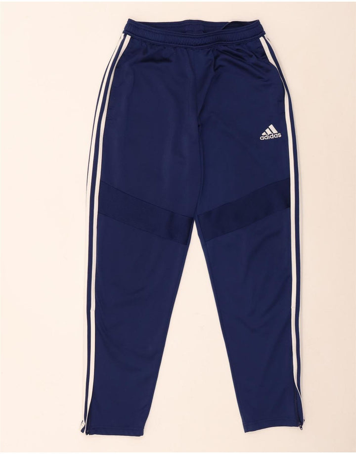 Ανδρική αθλητική φόρμα Adidas Παντελόνι μεσαίου μπλε ναυτικού πολυεστέρα