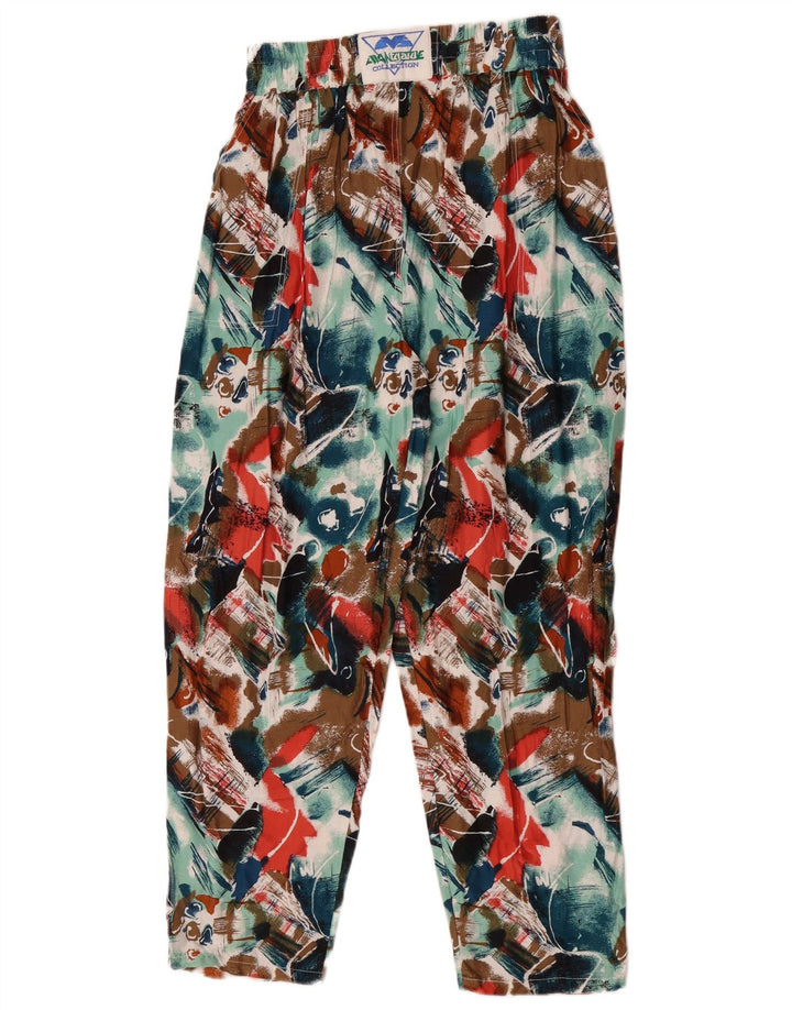 Avant Garde Γυναικείο Abstract Pattern Παντελόνι W30 L28 Πολύχρωμο