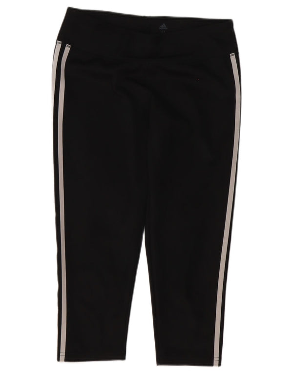 Adidas Γυναικείο κολάν Capri Climalite UK 12/14 Medium Black