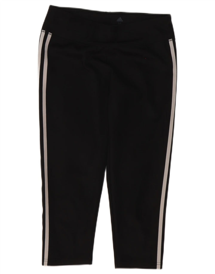 Adidas Γυναικείο κολάν Capri Climalite UK 12/14 Medium Black