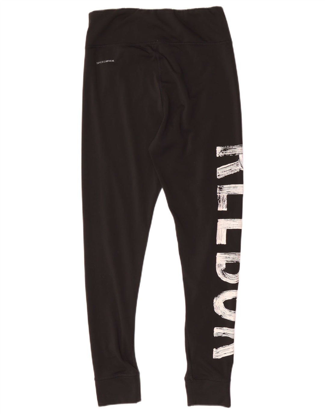 Γυναικεία γραφικά κολάν Reebok UK 8/10 Small Black Polyester