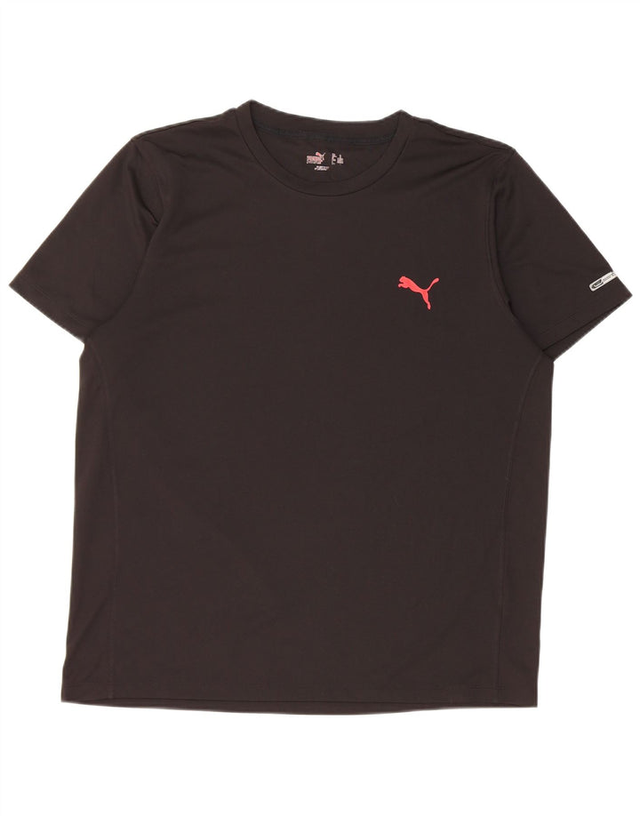Ανδρικό γραφικό T-Shirt Puma Top Medium Μαύρο