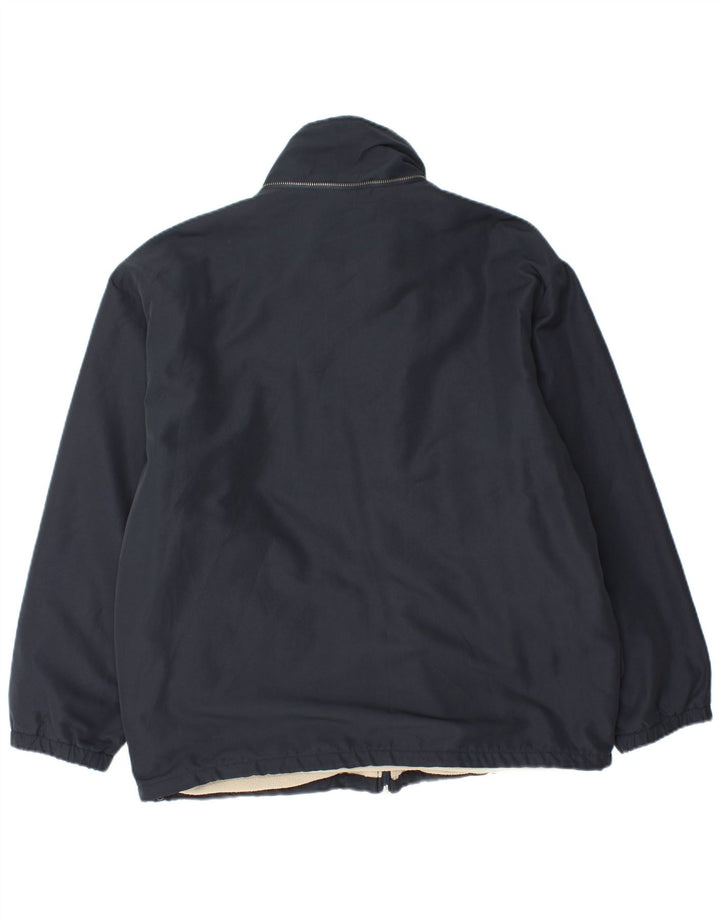 Kappa Ανδρικό Loose Fit Reversible Jacket UK 36 Small Navy Blue Polyester