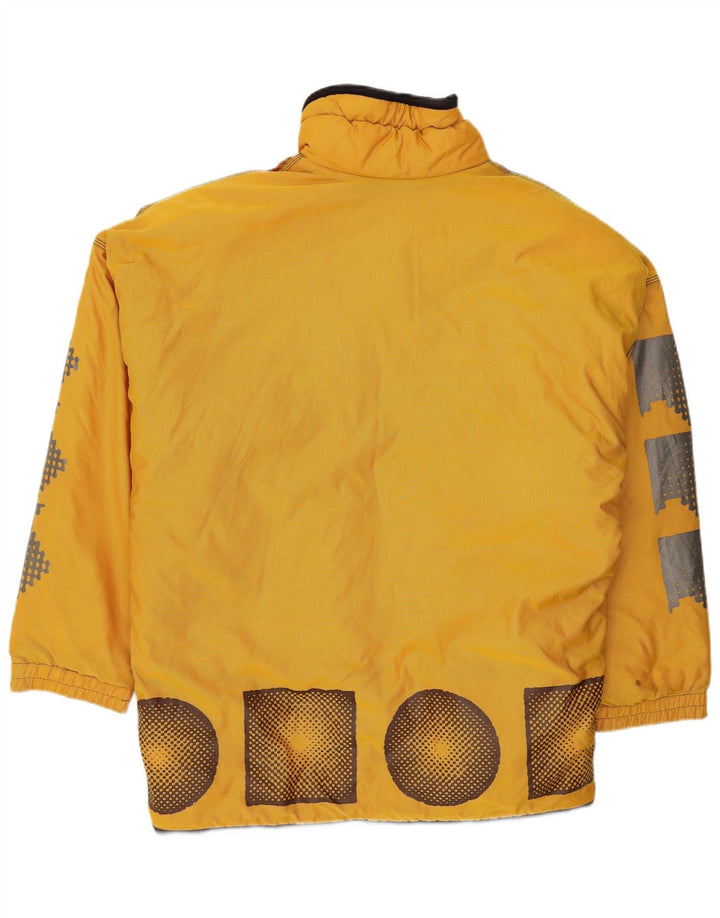 Ανδρικό μπουφάν πουλόβερ Tokka Tribe UK 38 Medium Yellow Geometric