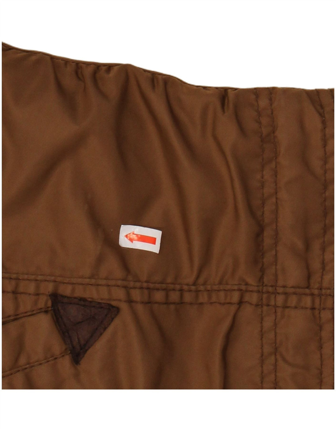 KHUJO Γυναικείο μπουφάν Parka με κουκούλα UK 14 μεσαίο καφέ πολυεστέρας