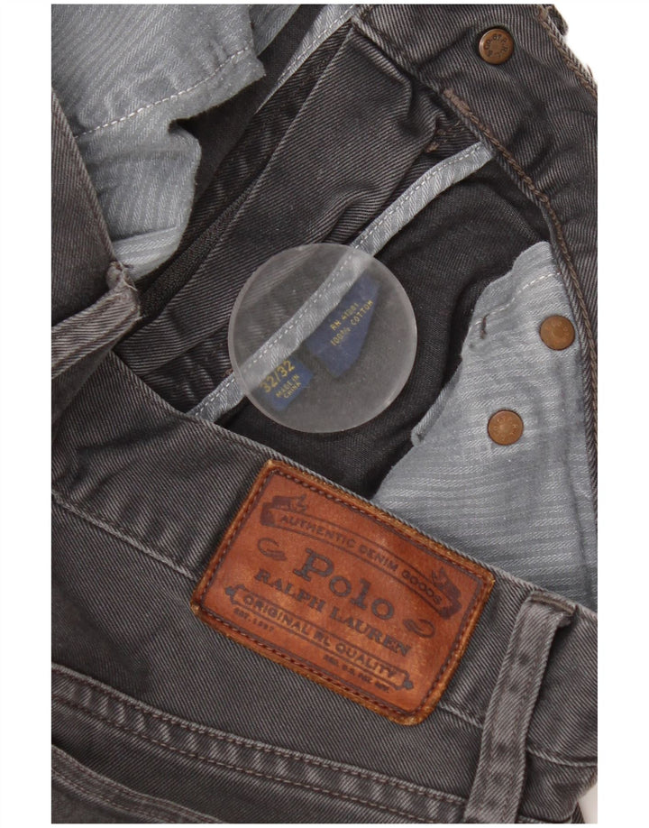 Ανδρικό Slim Jeans Ralph Lauren W32 L32 Γκρι βαμβακερό