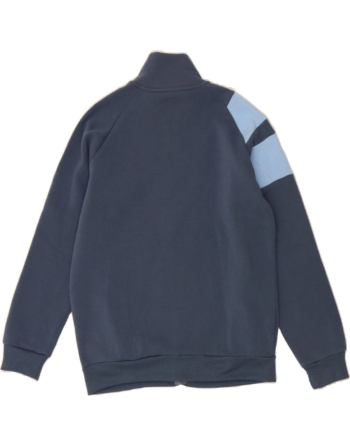 SUPERGA Mens Tracksuit Top Jacket Medium Navy Blue Colourblock Polyester Vintage Superga and Second-Hand Superga from Messina Hembry 