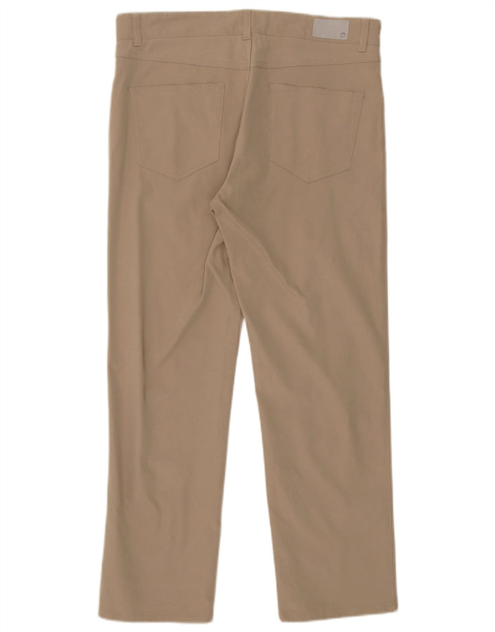 Peter Millar Ανδρικό ίσιο casual παντελόνι W34 L28 Beige Polyester
