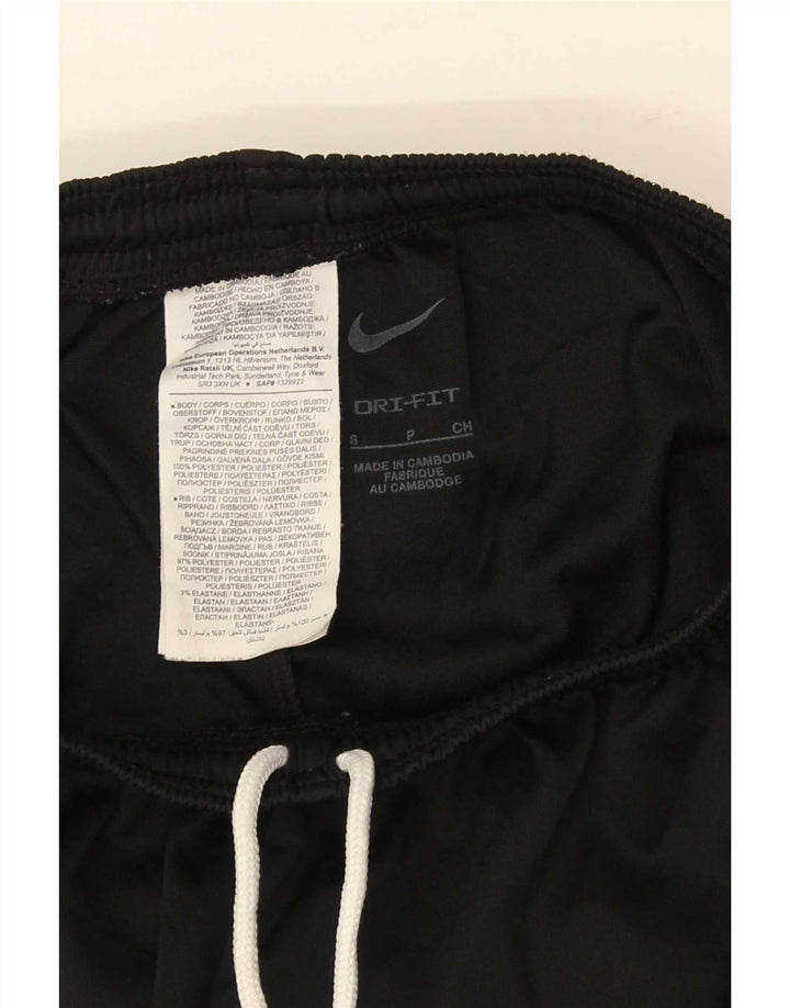 Ανδρικό παντελόνι αθλητικής φόρμας Nike Dri Fit Μικρό μαύρο πολυεστέρα