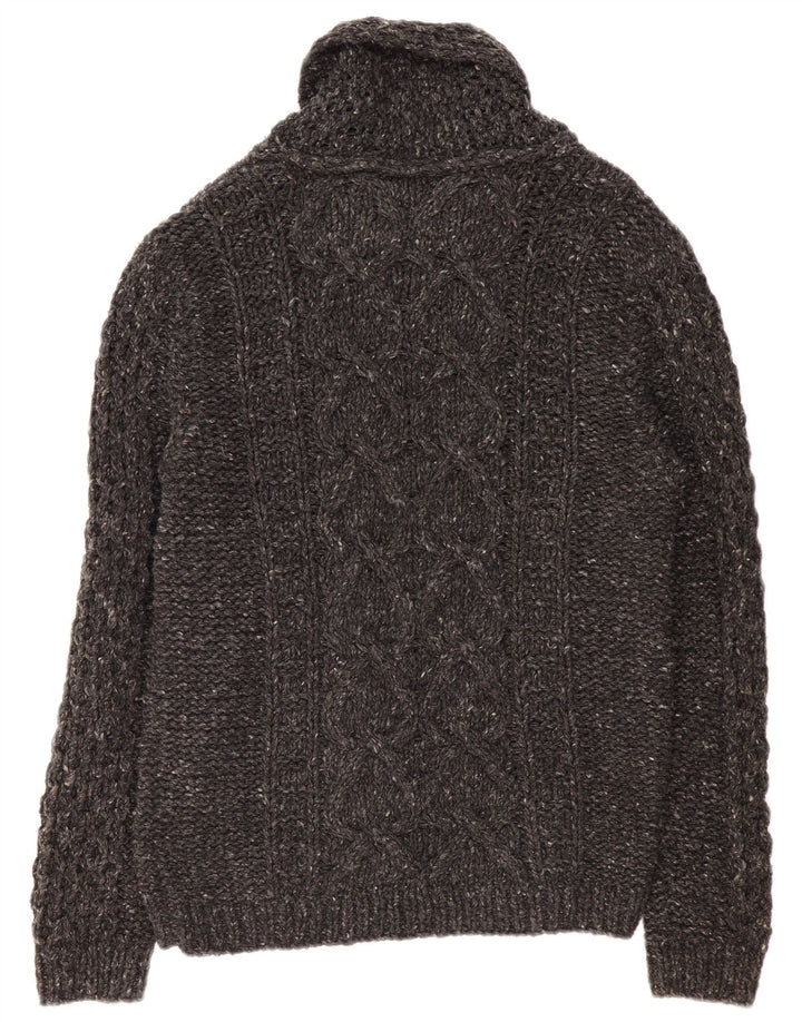 Ανδρικό πουλόβερ DIESEL Ζακέτα με μεγάλο γκρι μαλλί