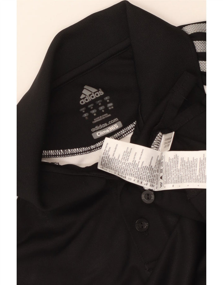 Πουκάμισο Adidas Mens Clima 365 Polo Medium Black Colourblock Polyester