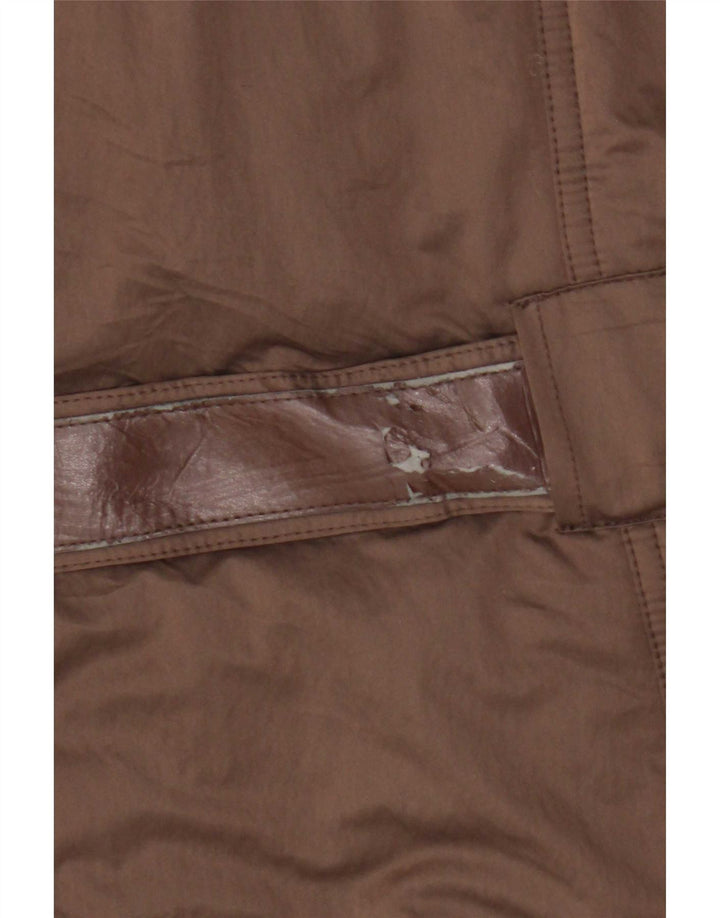 Trussardi Jeans Γυναικείο μπουφάν με επένδυση IT 50 XL καφέ πολυεστέρας