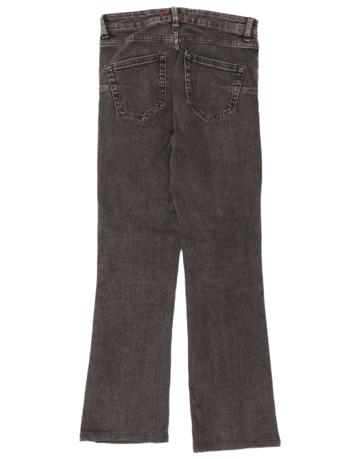 Zara Γυναικείο Τζιν μποτάκι EU 36 XS W26 L27 Γκρι βαμβακερό