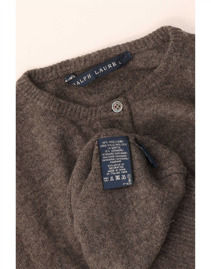 Γυναικεία ζακέτα Ralph Lauren UK 16 Large Grey Wool