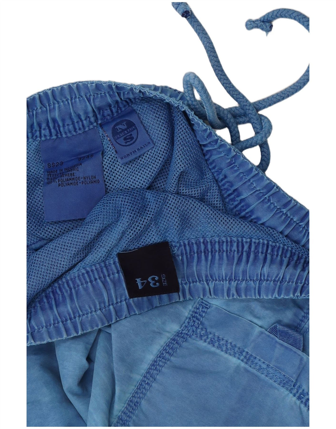 Ανδρικό σορτς κολύμβησης North Sails μεγάλο μπλε πολυαμίδιο